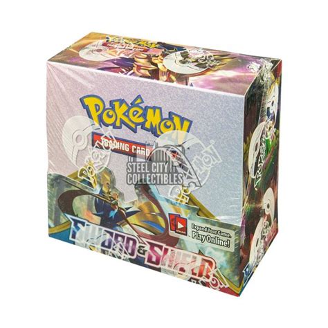 pokemon sword and shield steel box set|sword and shield booster boxes.